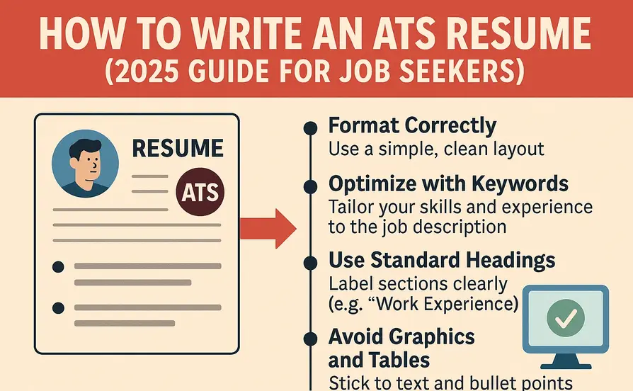 How to Write an ATS Resume (2025 Guide for Job Seekers)